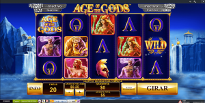 Imagen del video slot Age of the Gods